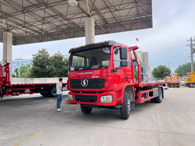 SHACMAN 8 Ton Flatbed Recovery Truck