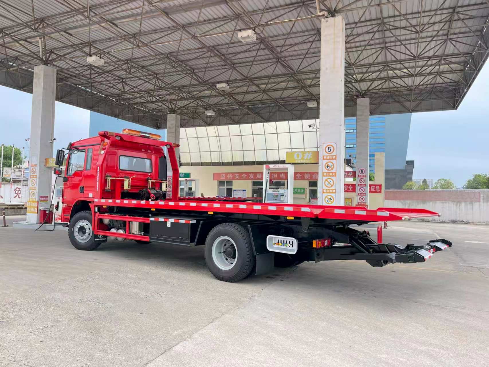 SHACMAN 8 Ton Flatbed Recovery Truck - Image 4